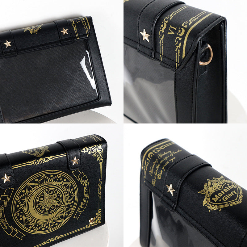 Mini Cross-body Box Bag | Vintage Aesthetic Gothic style Square