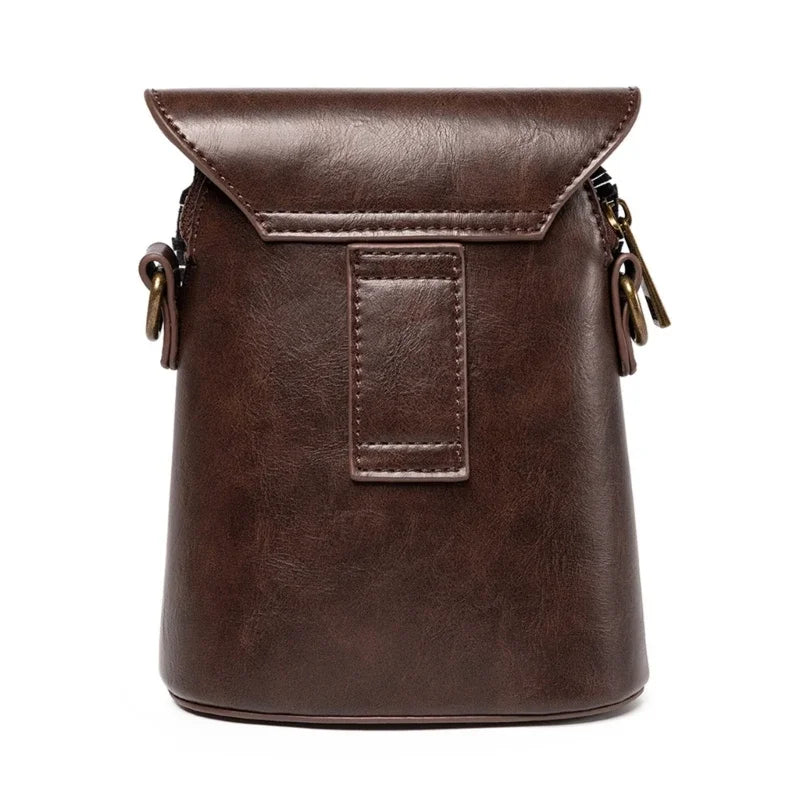 Mini Cross-body Box Bag | Handcrafted Owl Shoulder Bag