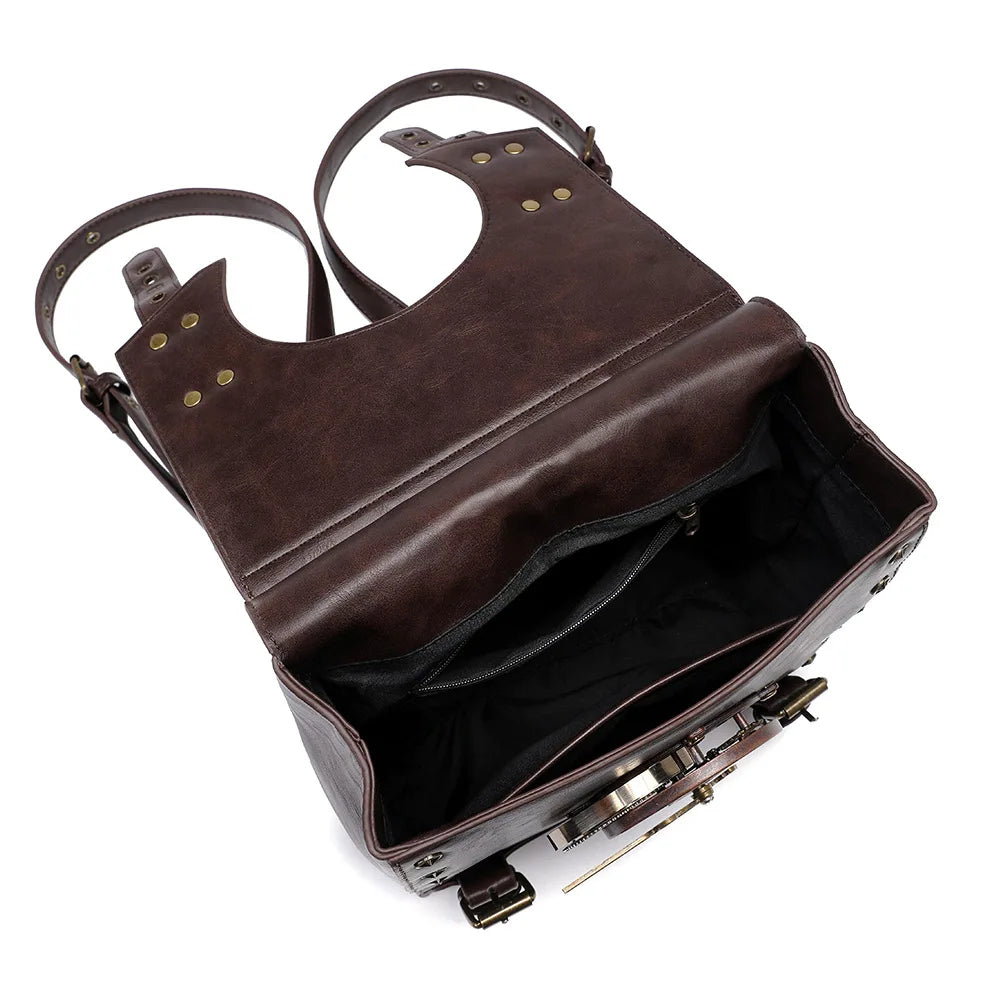 Exotic Backpack | Retro Steampunk Vintage Leather for Women