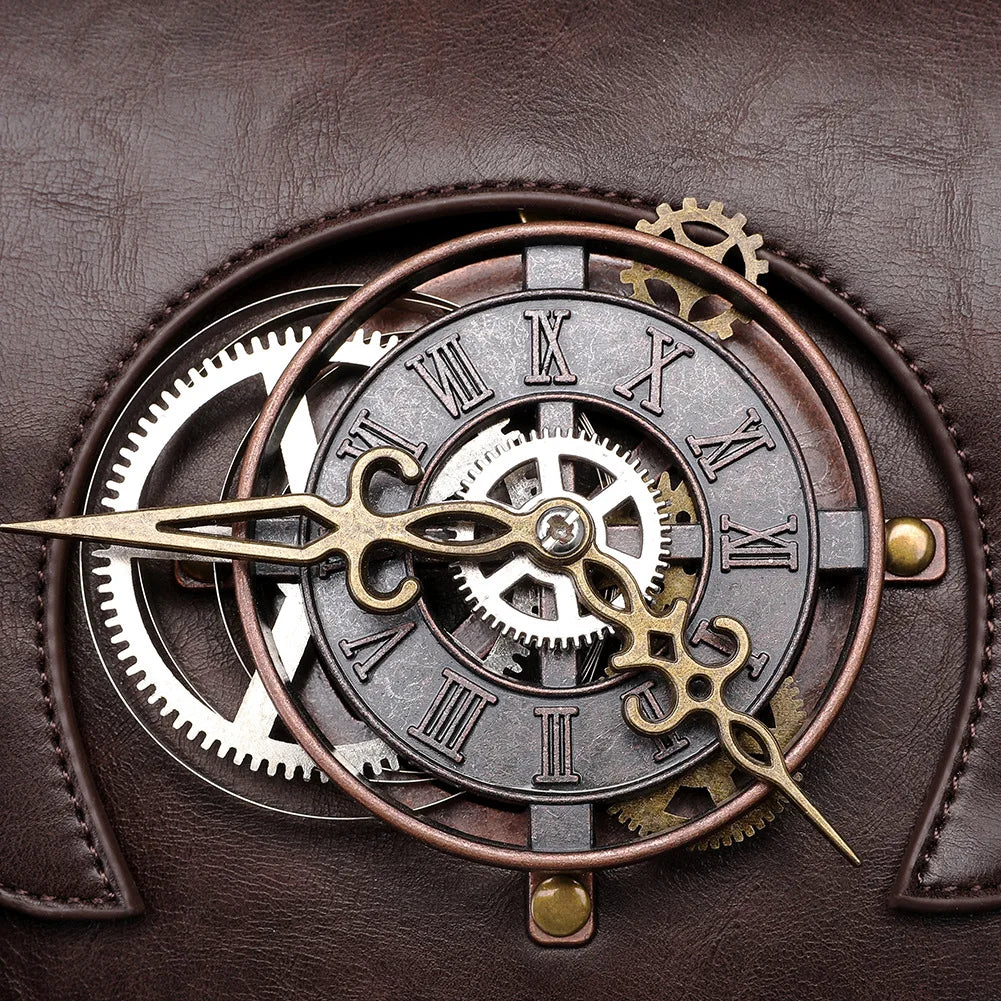 Exotic Backpack | Retro Steampunk Vintage Leather for Women