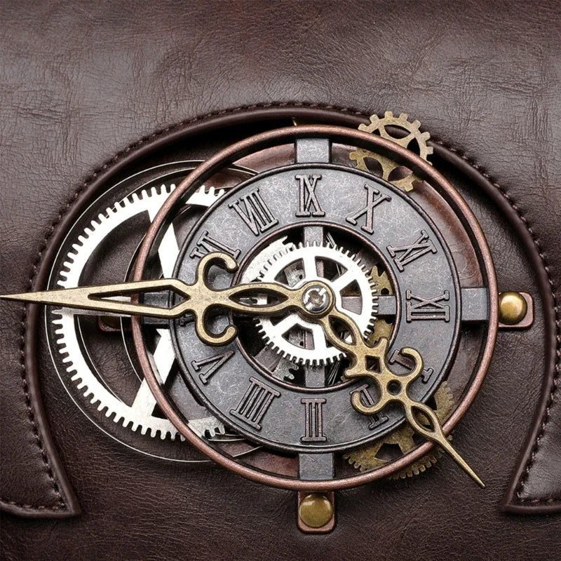 Exotic Backpack | Retro Steampunk Vintage Leather for Women