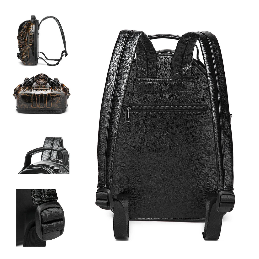 Exotic Backpack | Punk Steampunk Designer Cobra Bag Unisex