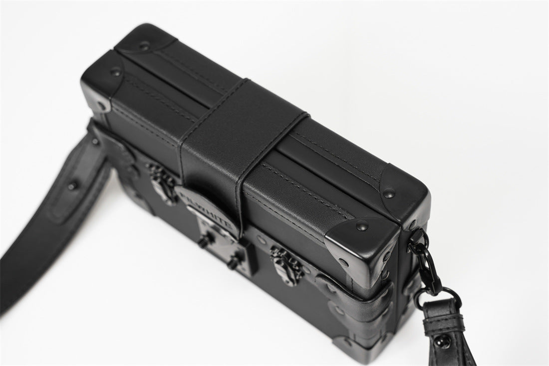 Mini Cross-body Box Bag | Versatile party [hard-case]