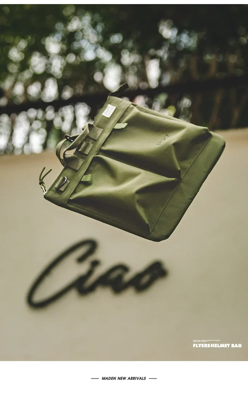 Travel Bag | Men's Multi-Pocket with Adjustable Strap and Handle