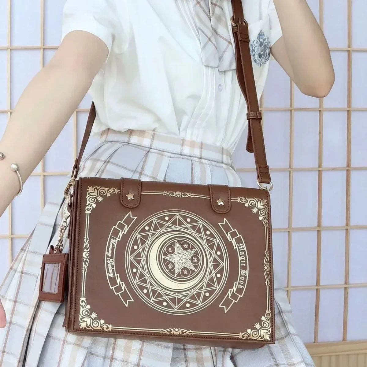 Mini Cross-body Box Bag |  Vintage Aesthetic Gothic style Square