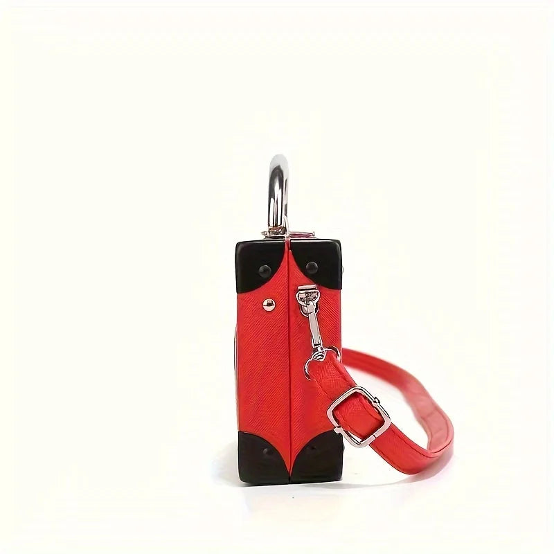 Mini Cross-body Box Bag | Creative Radio Design Handbag [hard-case]