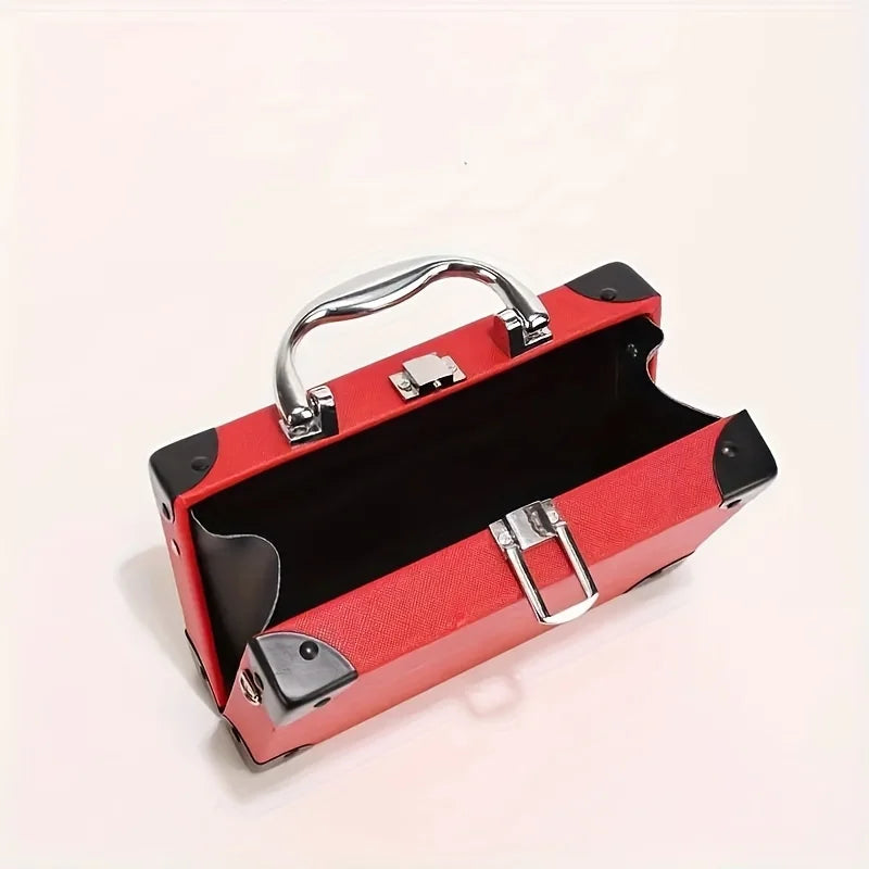 Mini Cross-body Box Bag | Creative Radio Design Handbag [hard-case]