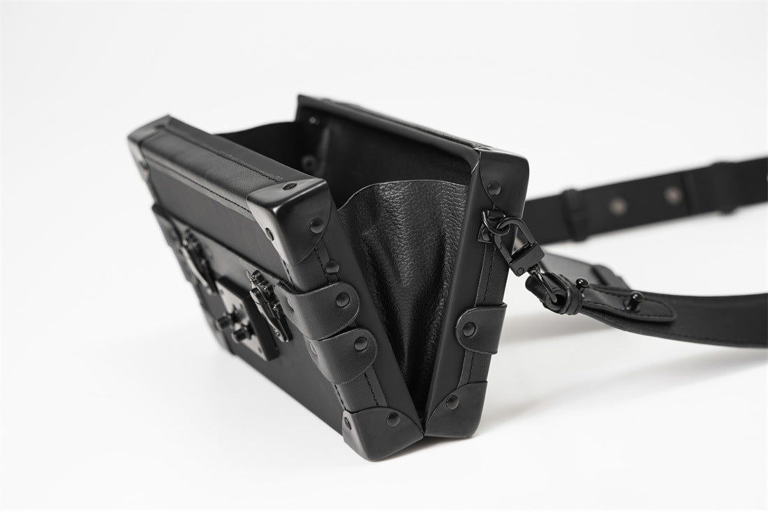 Mini Cross-body Box Bag | Versatile party [hard-case]