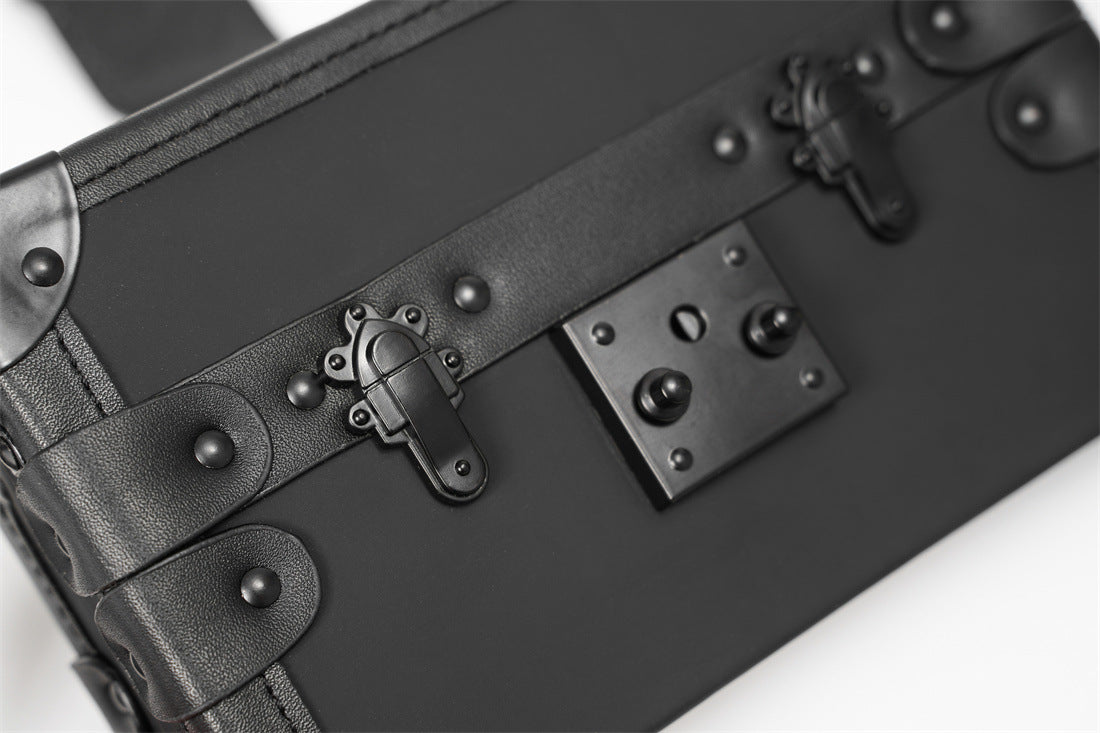 Mini Cross-body Box Bag | Versatile party [hard-case]